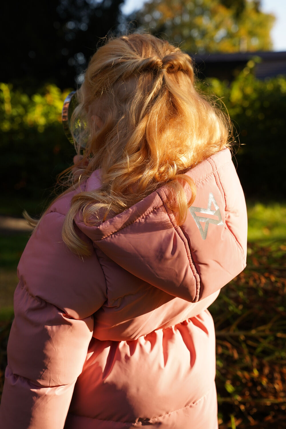 KOKO NOKO Veste matelass&eacute; O56999 en rose - large