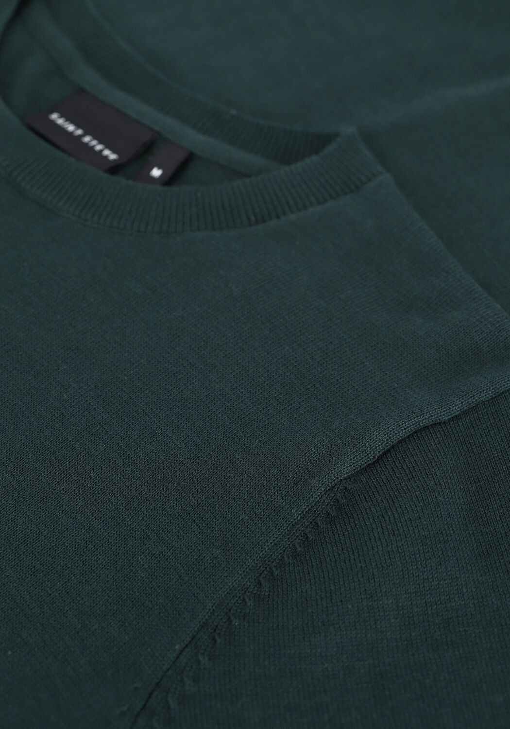 SAINT STEVE Pull BART Vert fonc&eacute; - large