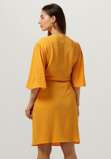 ANOTHER LABEL Mini robe DEJA DRESS S/S en jaune - large