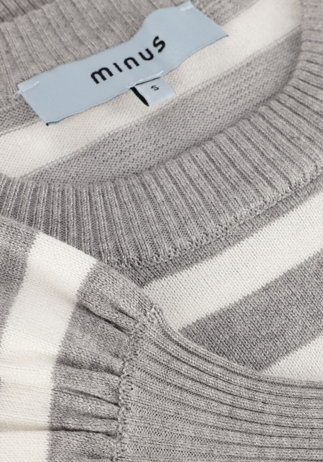 MINUS Pull LIVA LONG SLEEVE PULLOVER en gris - large