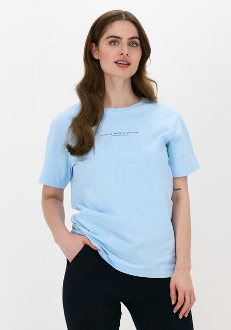 PENN & INK T-shirt T-SHIRT PRINT Bleu clair - large