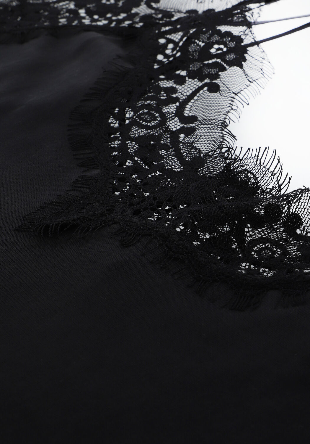 NOTES DU NORD Haut DALLAS SLIP TOP en noir - large