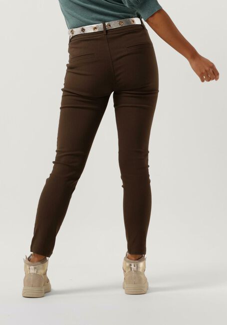 MINUS Pantalon CARMA PANTS 7/8 en marron - large
