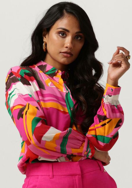 POM AMSTERDAM MILLY CAPE TOWN BLOUSE Blouses en rose - large
