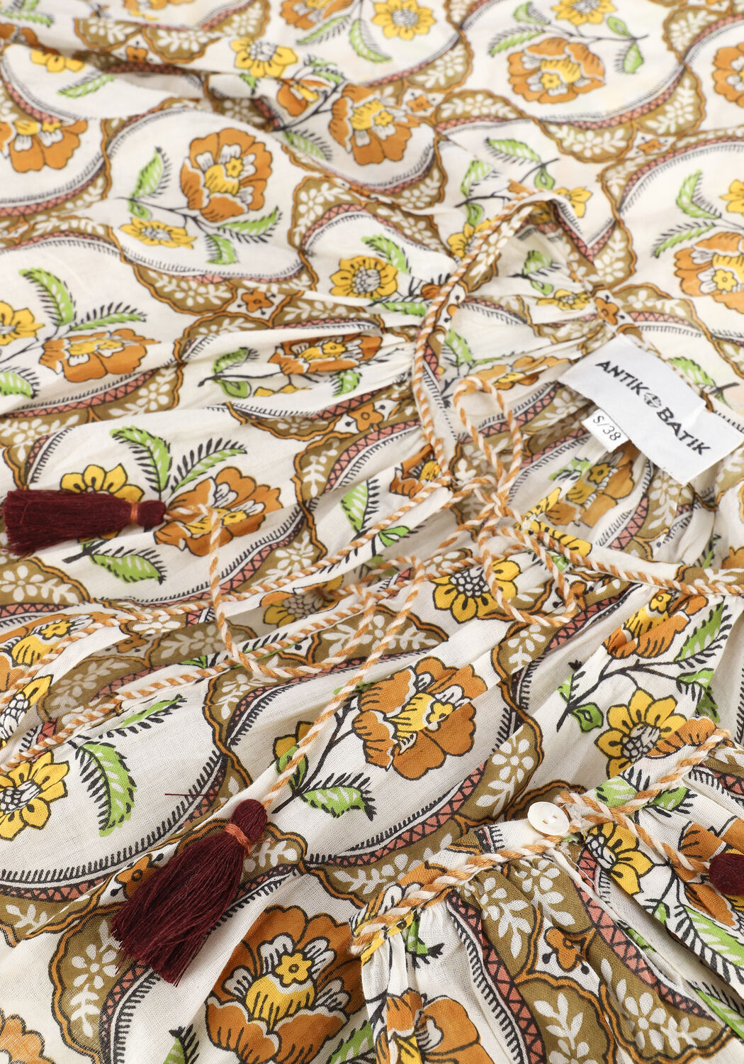 ANTIK BATIK TANISSA BLOUSE Blouses en jaune - large