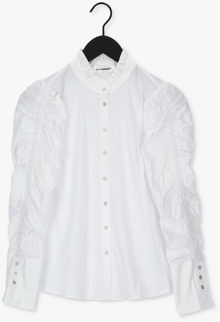 Witte CO'COUTURE Blouse SANDY ELASTIC SLEEVE SHIRT - large