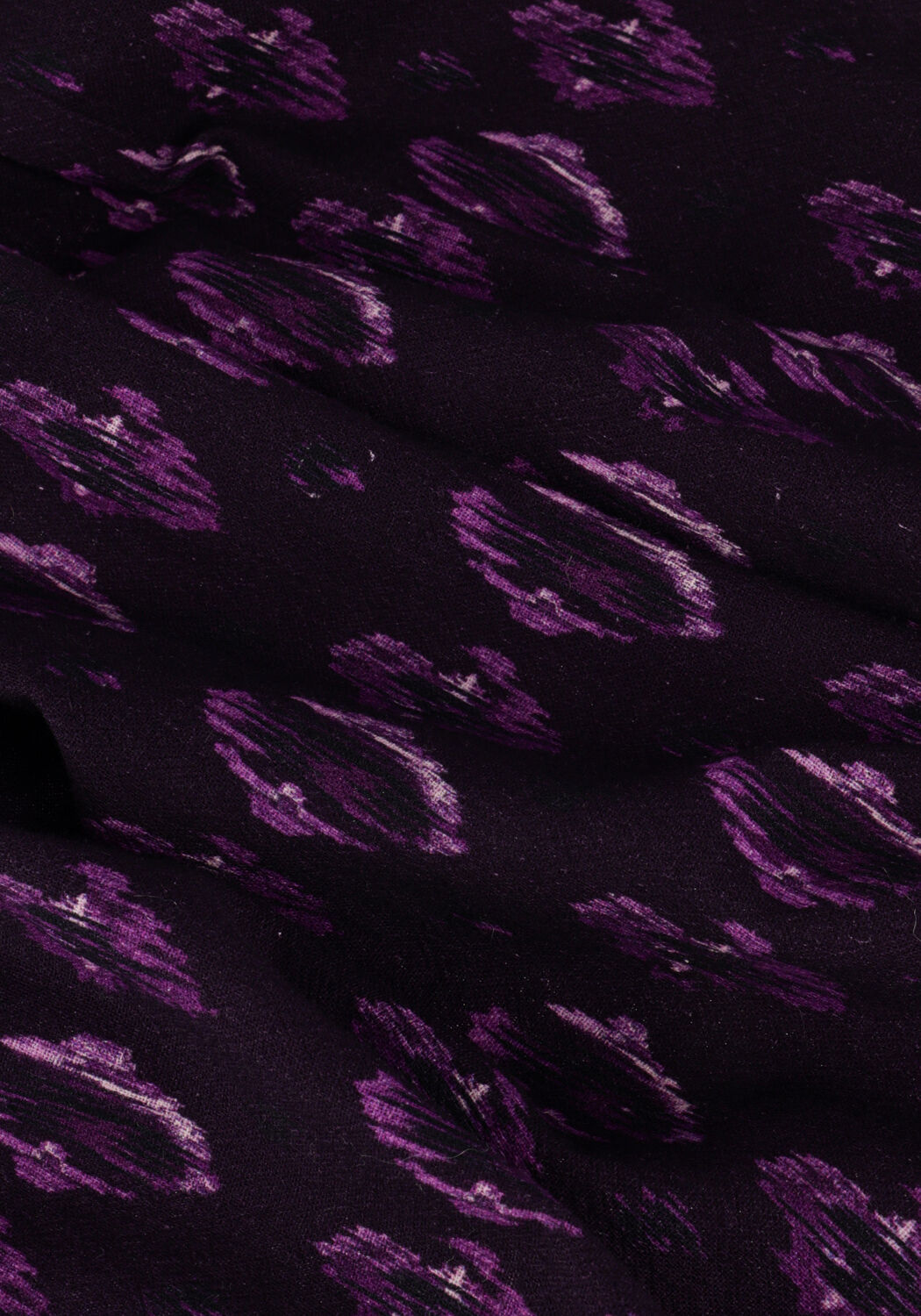 Paarse NOTRE-V  BLOUSE PRINT NV-ARAH - large