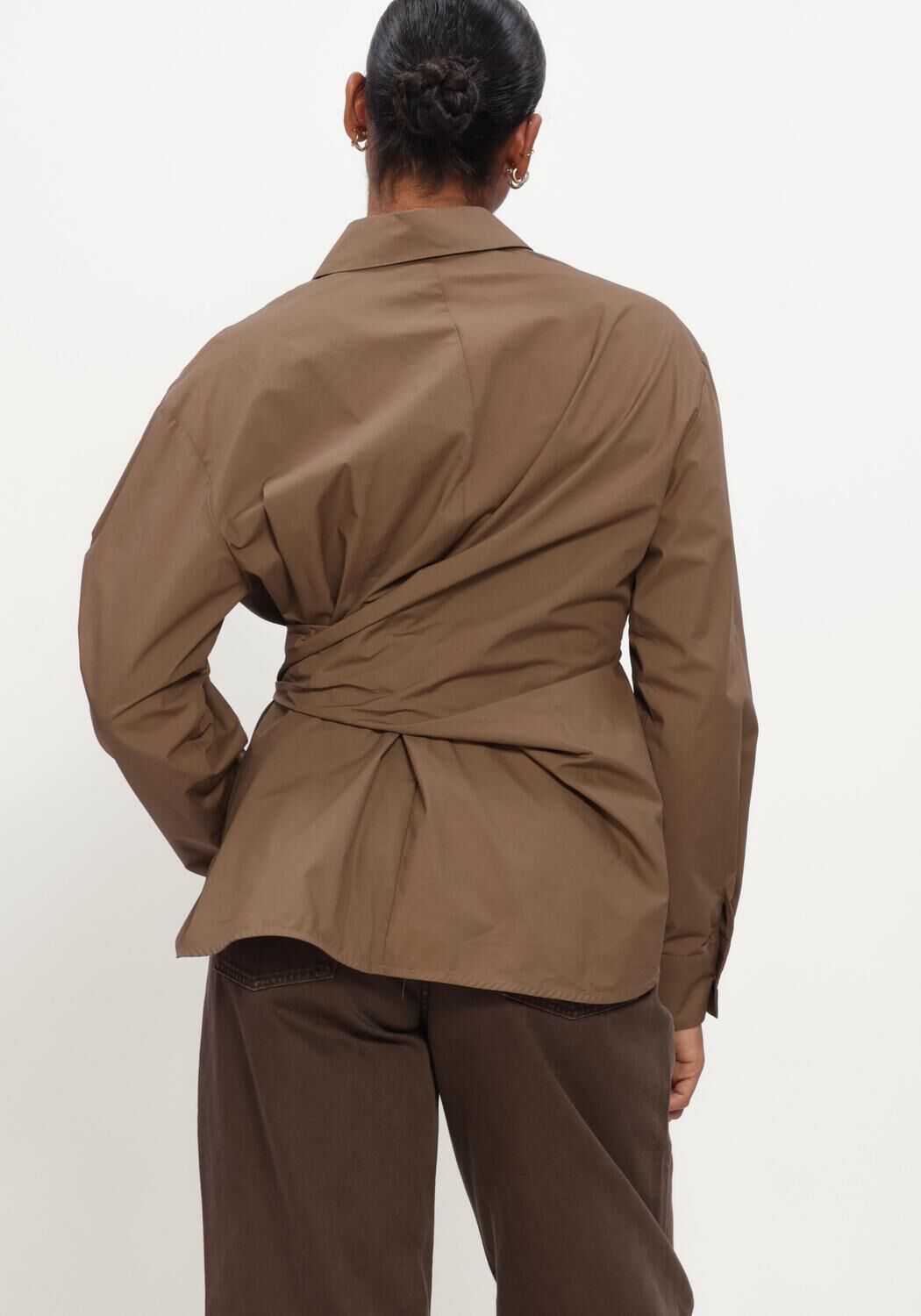CIRCLE OF TRUST ALLY BLOUSE Blouses en marron - large