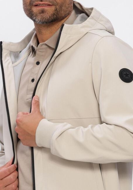 AIRFORCE Jack SOFTSHELL JACKET CHESTPOCKET en beige - large