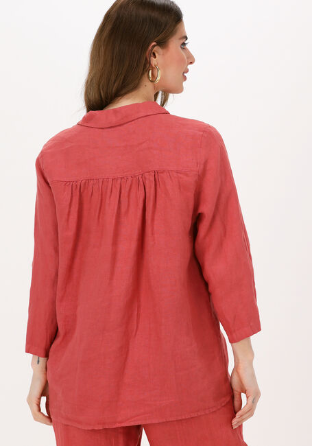 BY-BAR IRENE LINEN BLOUSE Blouses en rouge - large
