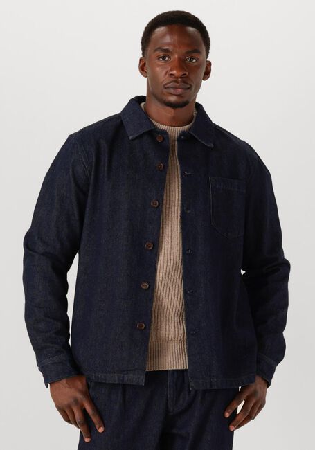 JC RAGS OVERSHIRT ROUX Surchemises Bleu foncé - large