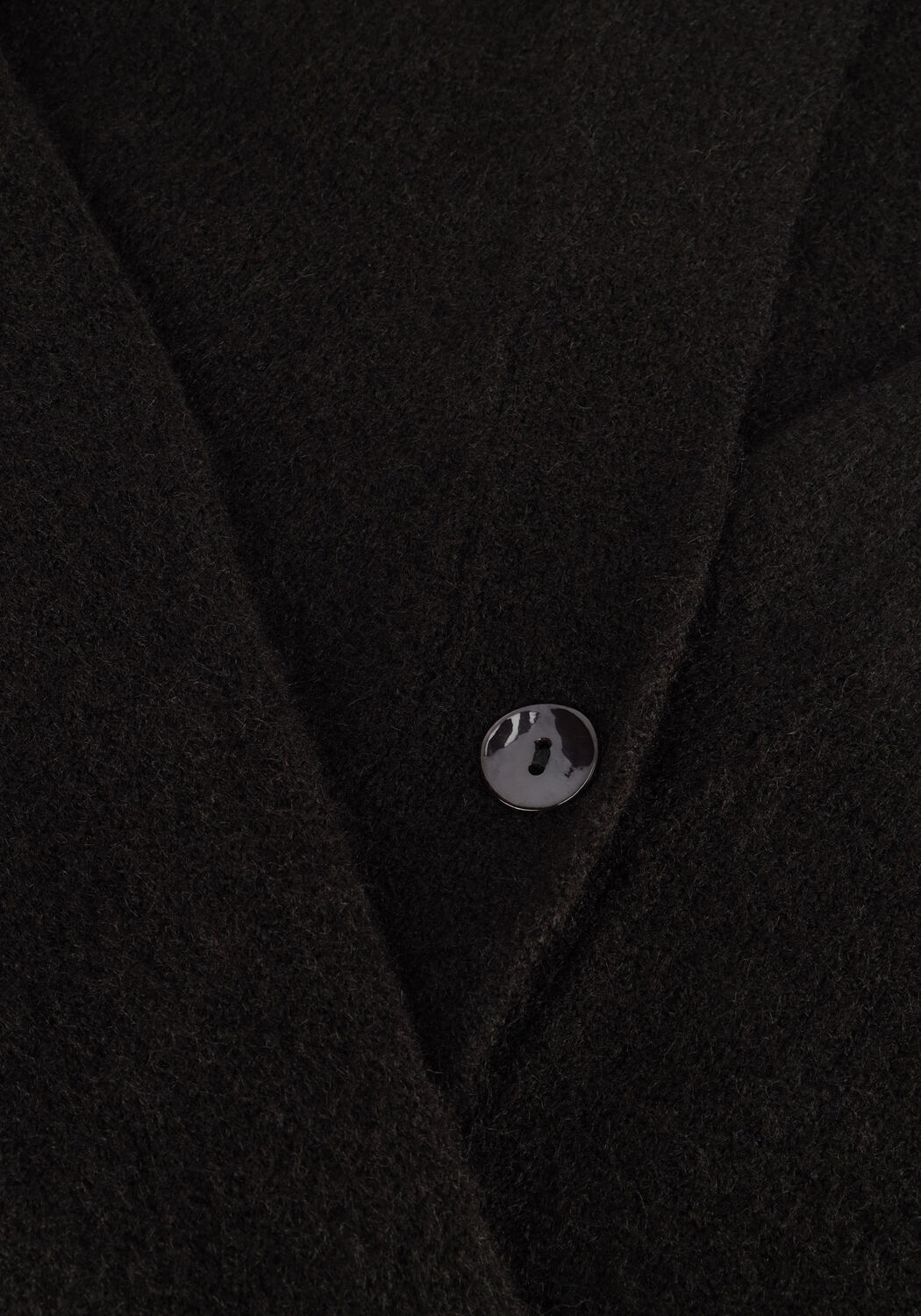 SUMMUM Gilet CARDIGAN WOOL ELASTANE BLEND KNIT en noir - large