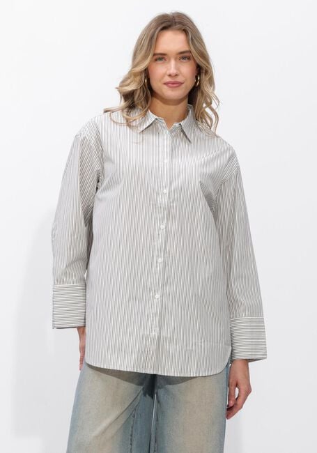 Gebroken wit MSCH COPENHAGEN  MSCHRABEA ZENIKA SHIRT STP - large