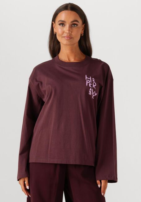 HARPER & YVE T-shirt ELANA-LS en violet - large