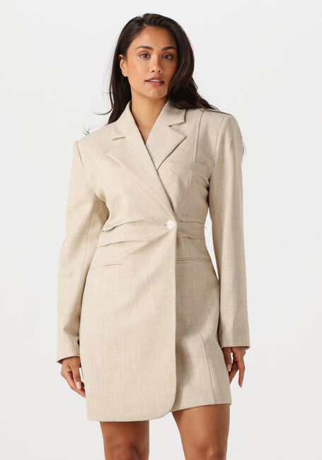 GESTUZ Mini robe GZDECY BLAZER DRESS en beige - large