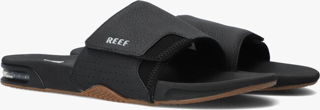 Zwarte REEF Slippers FANNING SLIDE - large