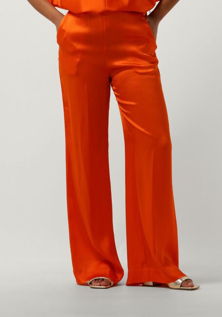 SEMICOUTURE Pantalon EMMERSON TROUSERS en orange - large