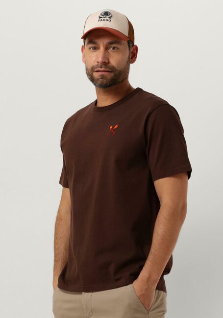FORÉT T-shirt SAIL T-SHIRT en marron - large