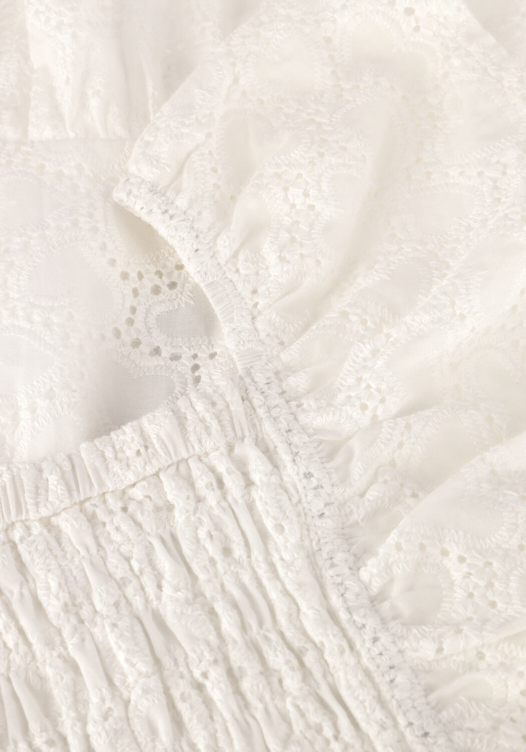 LOOXS Little Mini robe 2512-7804 en blanc - large