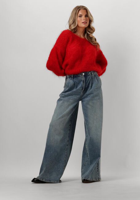AMERICAN DREAMS Pull MILANA LS MOHAIR KNIT en rouge - large