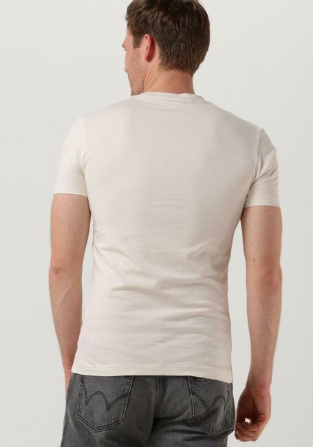CALVIN KLEIN T-shirt MICRO MONOLOGO TEE Blanc - large