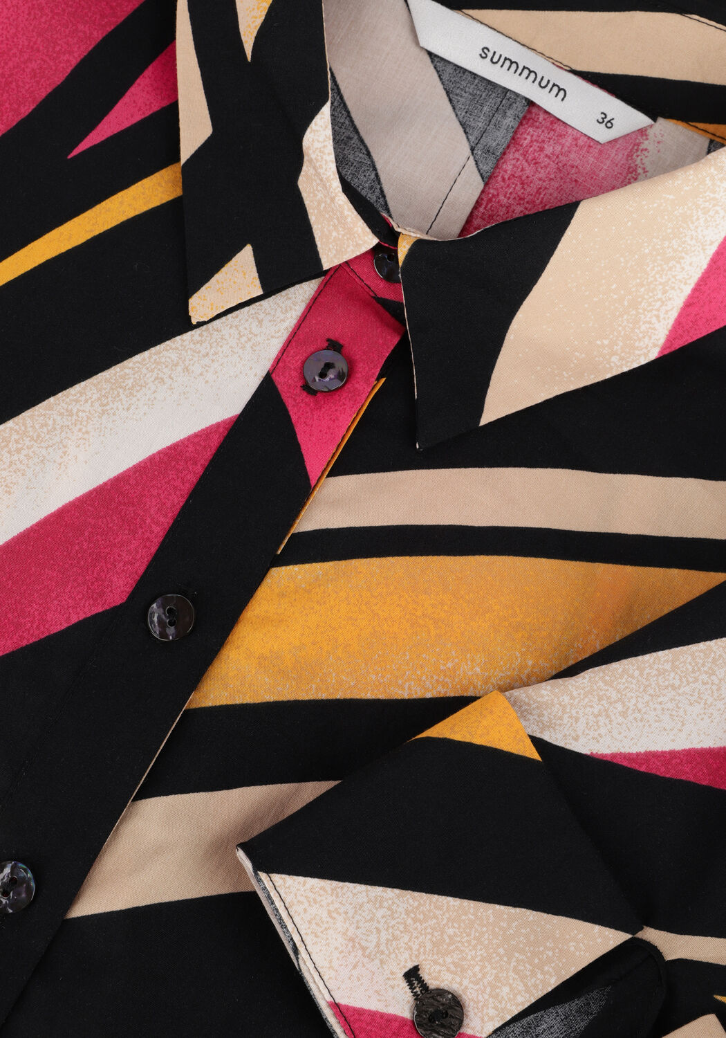 SUMMUM Robe midi DRESS BIG SWIRLS en multicolore - large