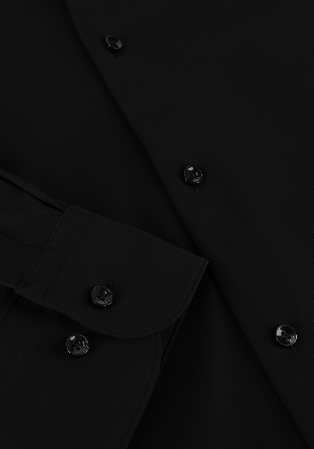 BOSS BLACK Chemise classique P-HANK-S-C1-222 en noir - large