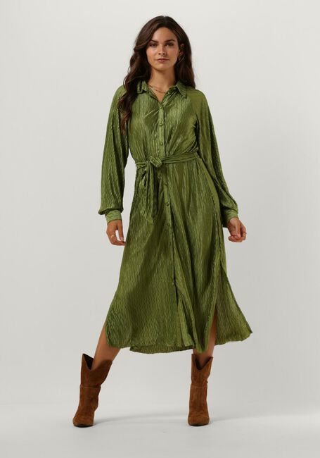 Y.A.S. Robe midi YASOMIRA LS MIDI DRESS en vert - large