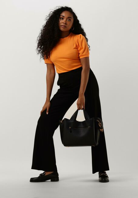 SUMMUM Pantalon large TROUSERS BOOT CUT PUNTO MILANO (4S2197) en noir - large