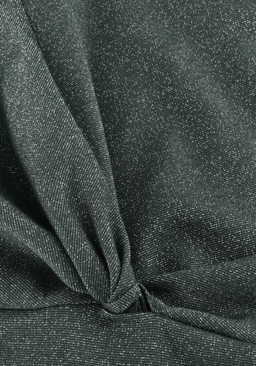 Donkergroene STUDIO ANNELOES Midi jurk VALERIE SPARKLE DRESS - large