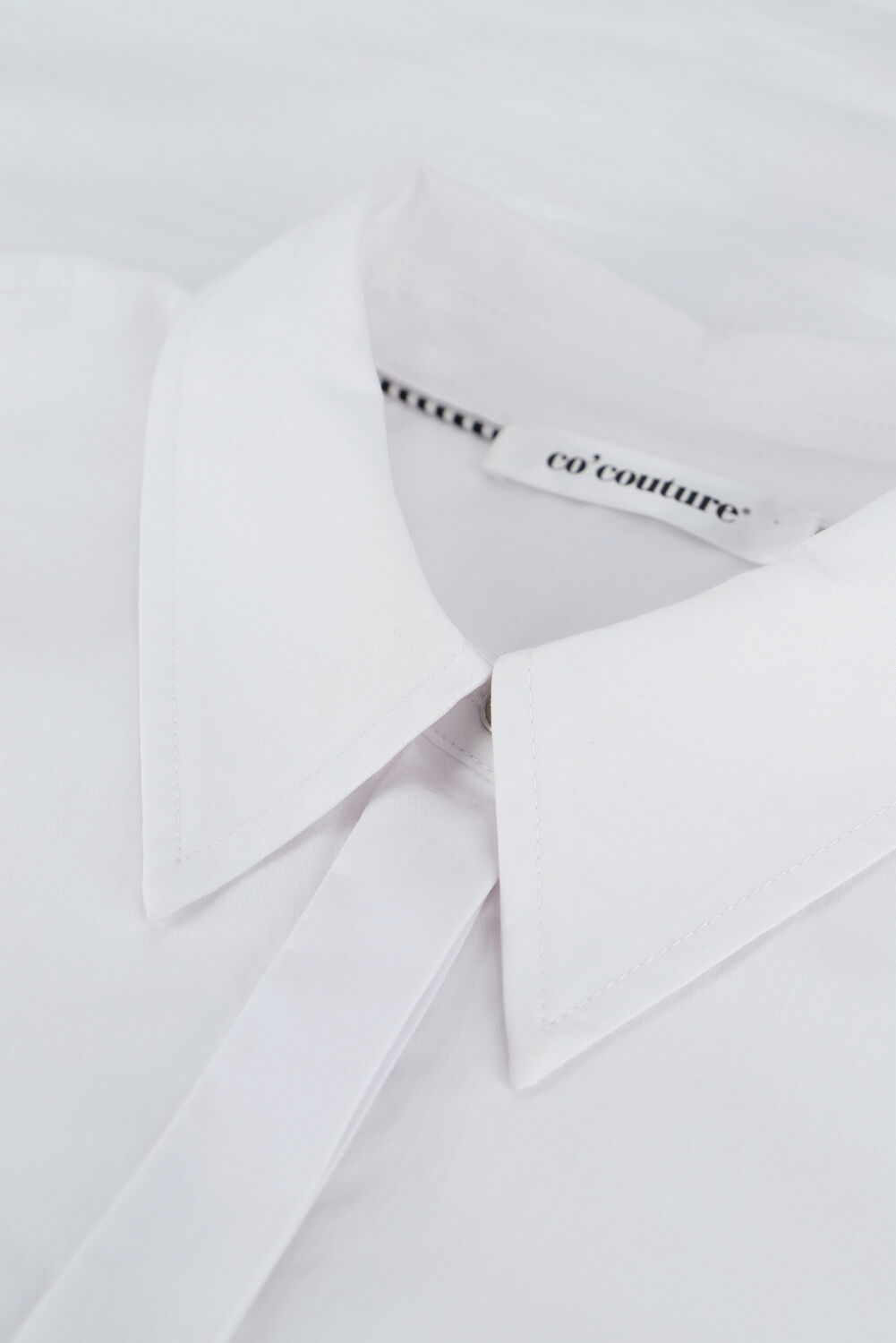 Witte CO'COUTURE  HANNAH MIDI SHIRT - large