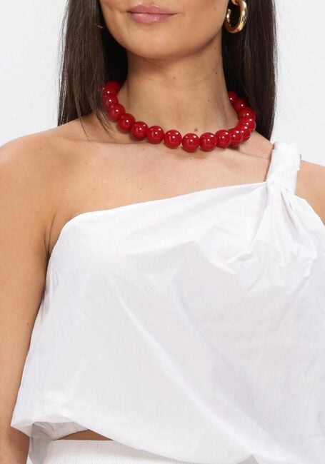 LINA LOCCHI Haut LL-ADRIANA en blanc - large