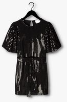SELECTED FEMME Mini robe SANDY 3/4 SHORT O-NECK DRESS en noir