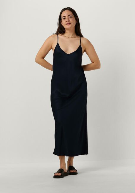 RESORT FINEST Robe midi SLIP DRESS Bleu foncé - large