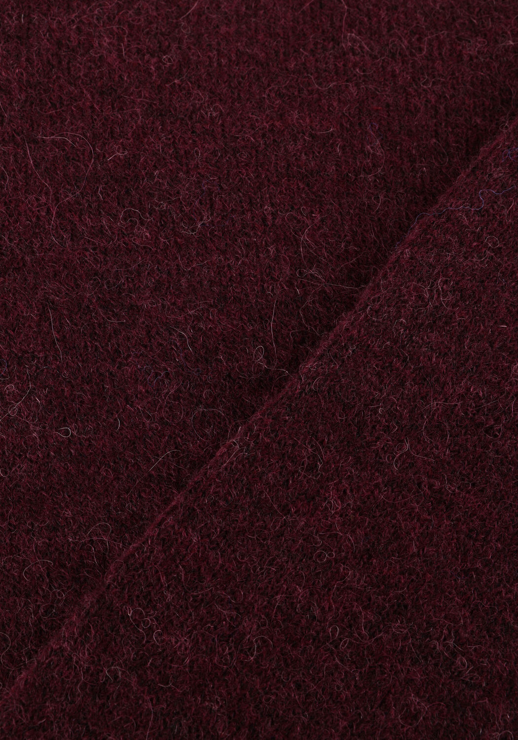 Bordeaux SELECTED WOMEN Trui SLFLULU LS KNIT O-NECK - large