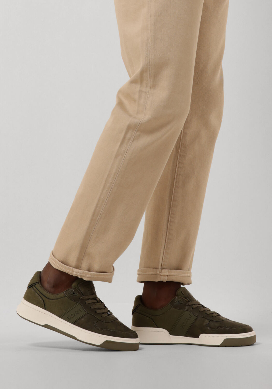 BJORN BORG Baskets basses T2200 BLC M en vert - large