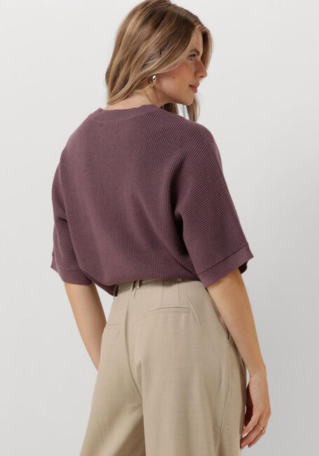 Paarse MSCH COPENHAGEN Trui MSCHAMARI RACHELLE 2/4 PULLOVER - large