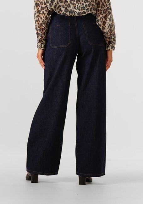 WITHBLACK Pantalon large WBLMILA HW WIDE DENIM PANT Bleu foncé - large