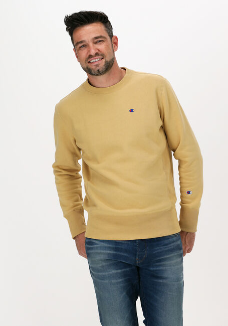 Beige CHAMPION Sweater REVERSE WEAVE SWEATSHIRT - large