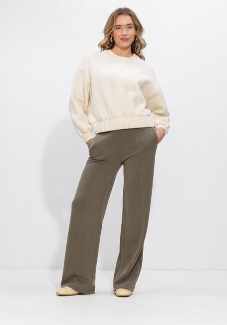 Gebroken wit SUMMUM Truien/vesten JERSEY BOXY SOFT SWEAT - large