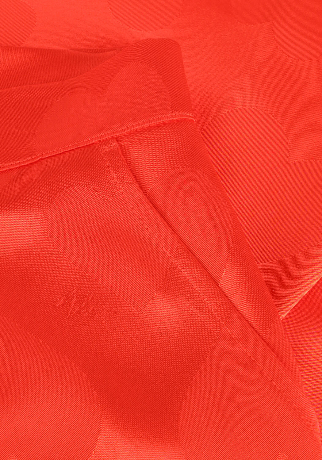 ALIX THE LABEL Pantalon LADIES WOVEN HEARTS PANTS en rouge - large