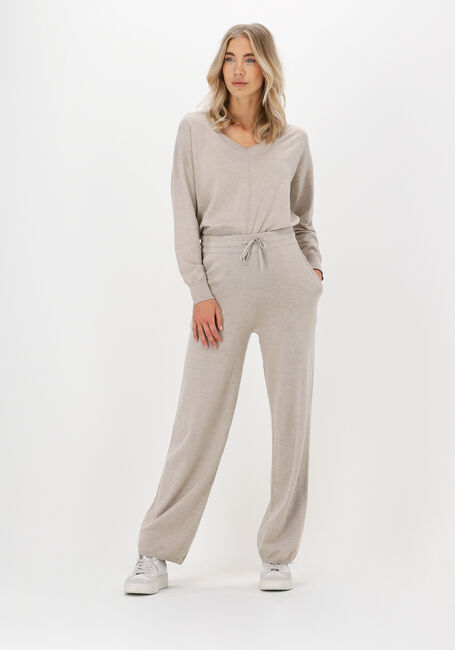 Taupe KNIT-TED Joggingbroek NOOR PANTS - large
