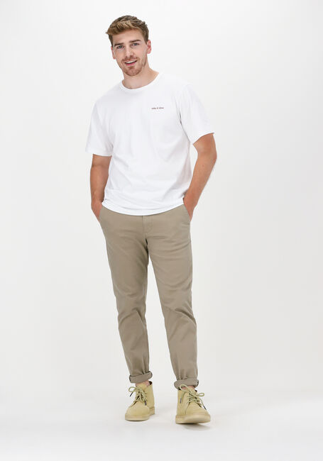 Witte FOR&Eacute;T T-shirt BOOK T-SHIRT - large