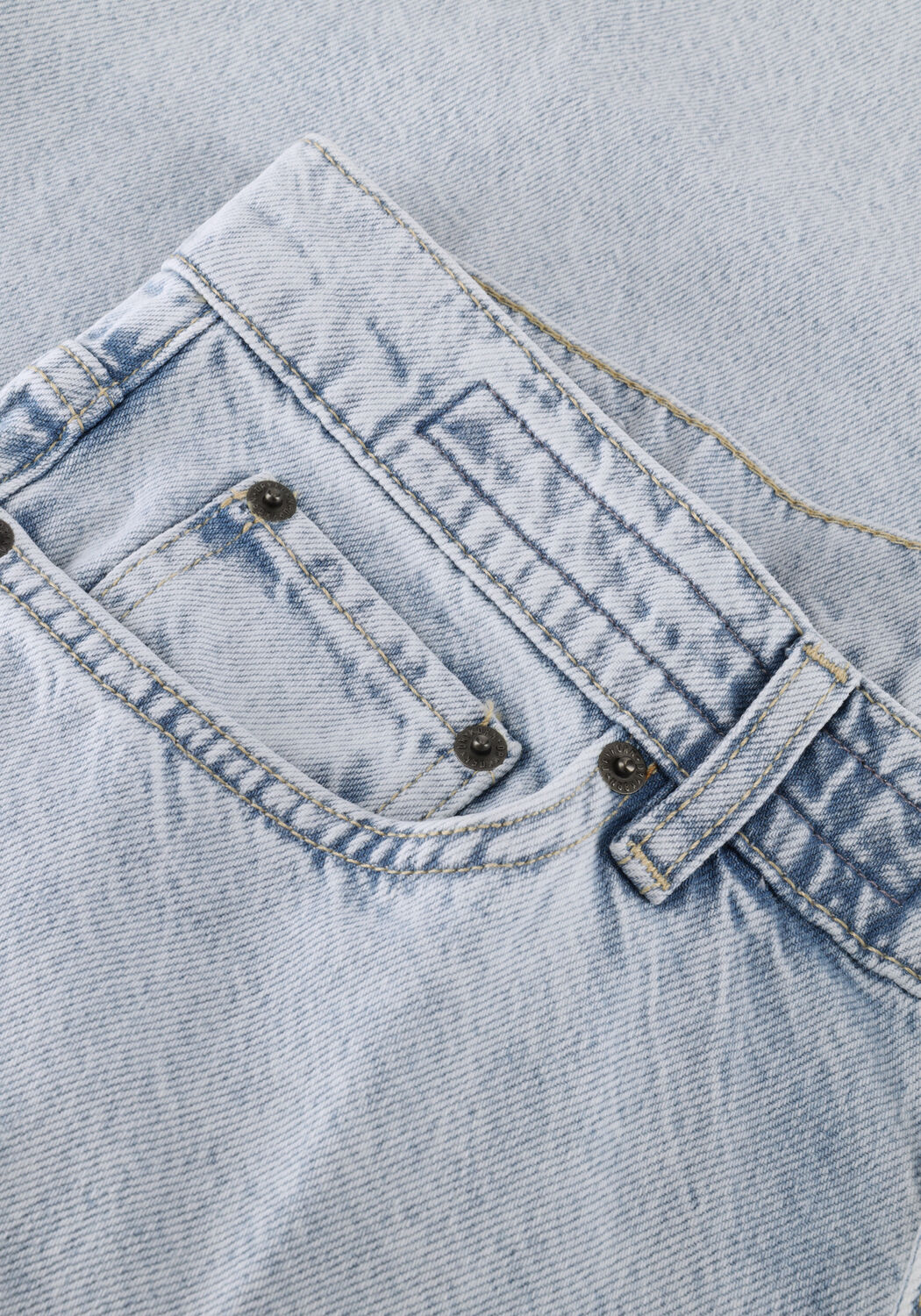 Lichtblauwe DRYKORN Wide jeans FLUNG - large