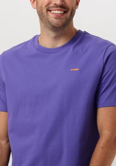 STRØM Clothing T-shirt T-SHIRT en violet - large