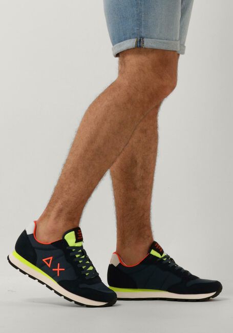 Blauwe SUN68 Sneakers TOM FLUO - large