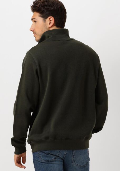 LACOSTE Pull REGULAR FIT HIGH NECK ZIPPED SWEATSHIRT Vert foncé - large