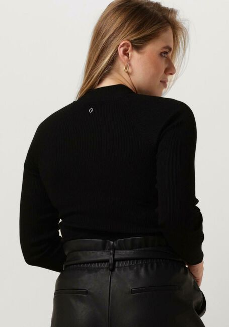 GUESS LS TWISTED CUT OUT RUBIE SWTR Hauts & T-shirts en noir - large