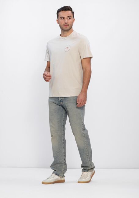 CALVIN KLEIN T-shirt 30S EU WHOLESALE JEANS GRAPHICS Sable - large