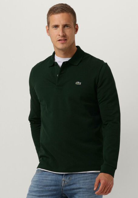 LACOSTE Polo 1HP2 MEN LONG SLEEVED BEST POLO Vert foncé - large